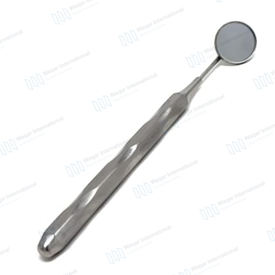 Hollow Handle Dental Mouth Mirror with Replaceable Mirror — dental instruments manufactured by Waqar International, Sialkot