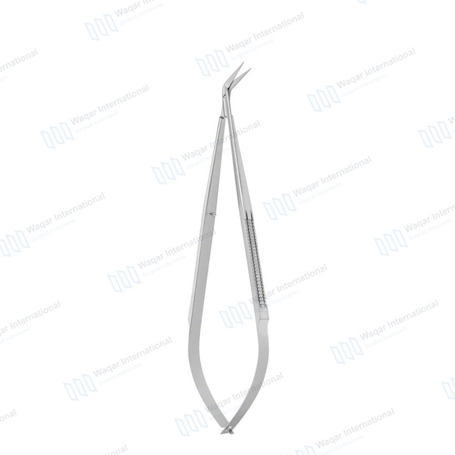 Micro Surgical Scissors Dull Finish Spring Handle Medical — surgical instruments manufactured by Waqar International, Sialkot