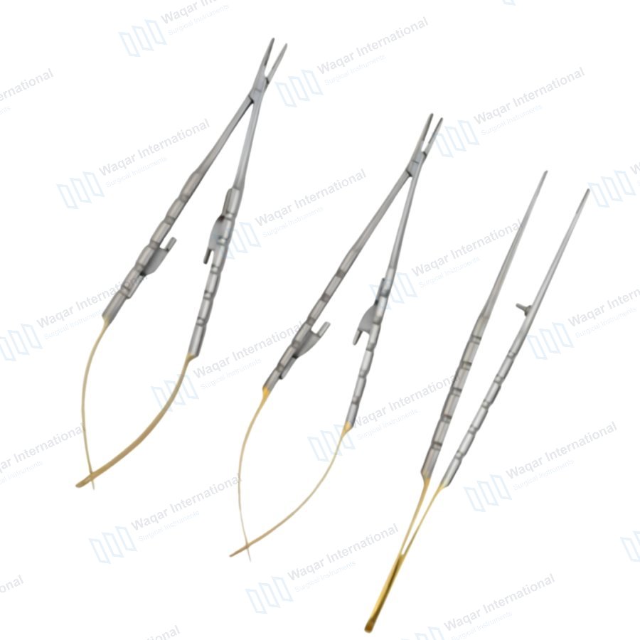 4 PCS Micro Surgery Instrument Set — surgical instruments manufactured by Waqar International, Sialkot