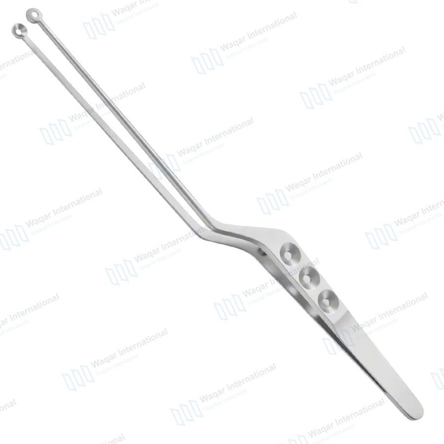 Stainless Steel Yasargil Tumor Grasping Forceps 22cm — neuro surgical manufactured by Waqar International, Sialkot