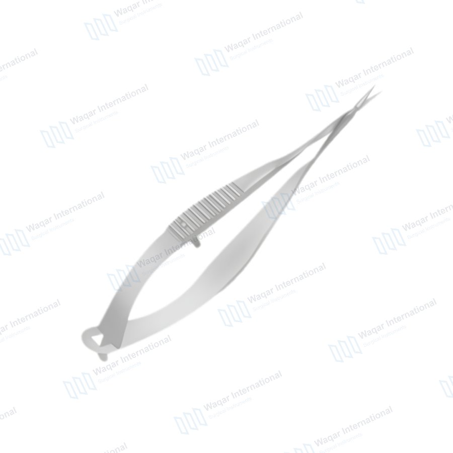 Vannas Straight Scissors Precision Eye Surgery Instrument — surgical instruments manufactured by Waqar International, Sialkot