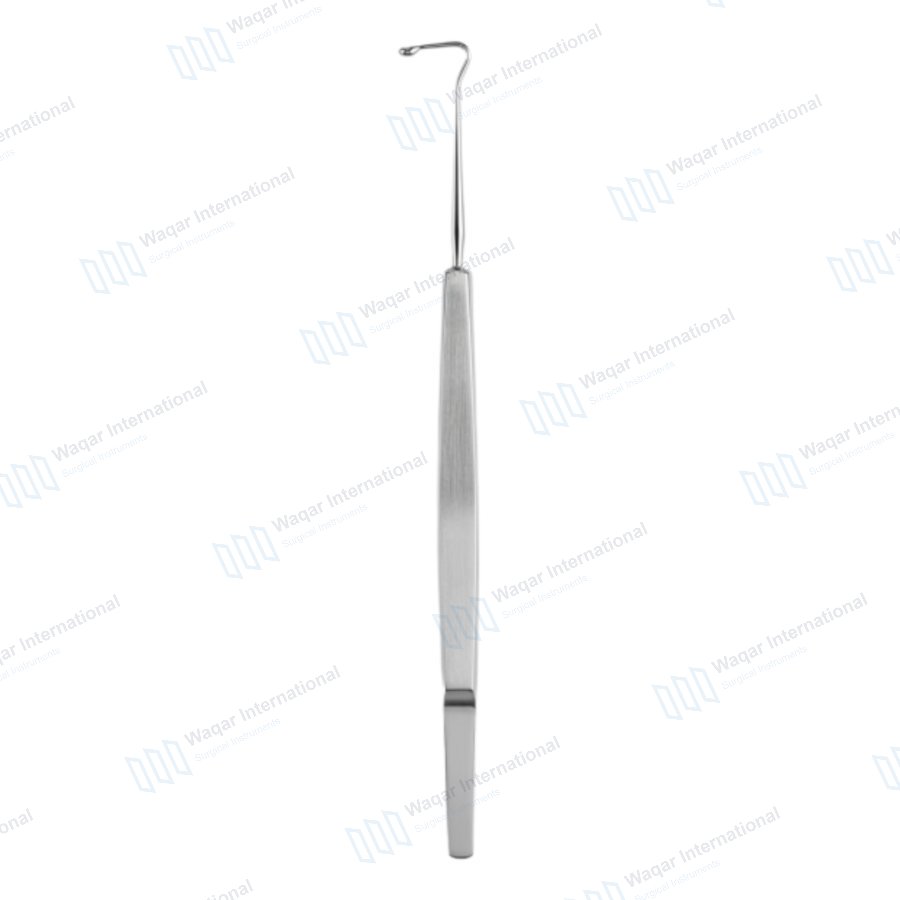 Jameson Large Muscle Hook Precision Eye Surgery Tool — surgical instruments manufactured by Waqar International, Sialkot