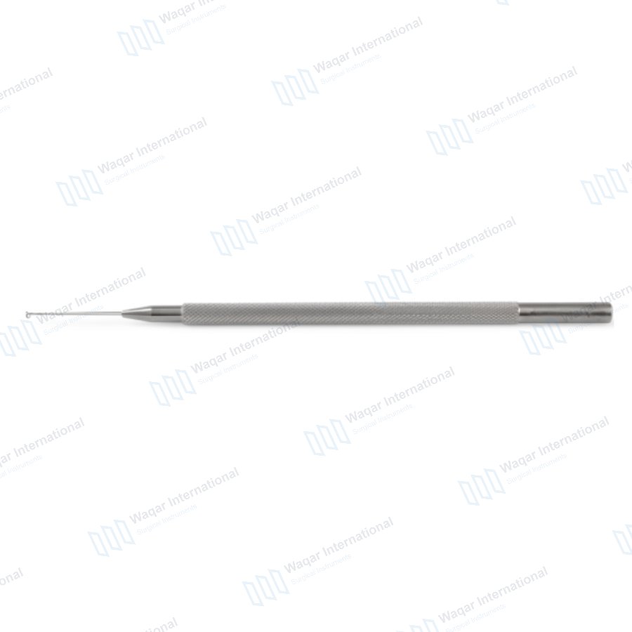 Rentsch Boat Hook with Guard Stainless Steel Ophthalmic Surgical — eye instruments manufactured by Waqar International, Sialkot