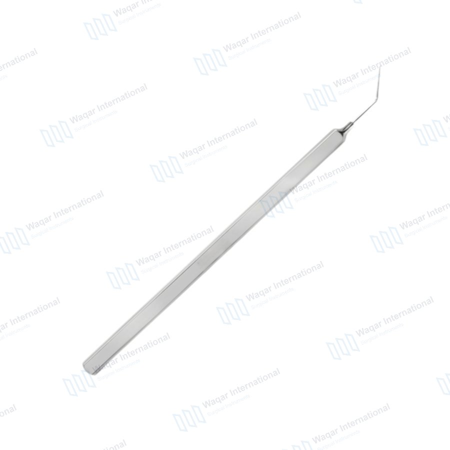Sinskey II Angled Lens Hook Precision Eye Surgery — surgical instruments manufactured by Waqar International, Sialkot