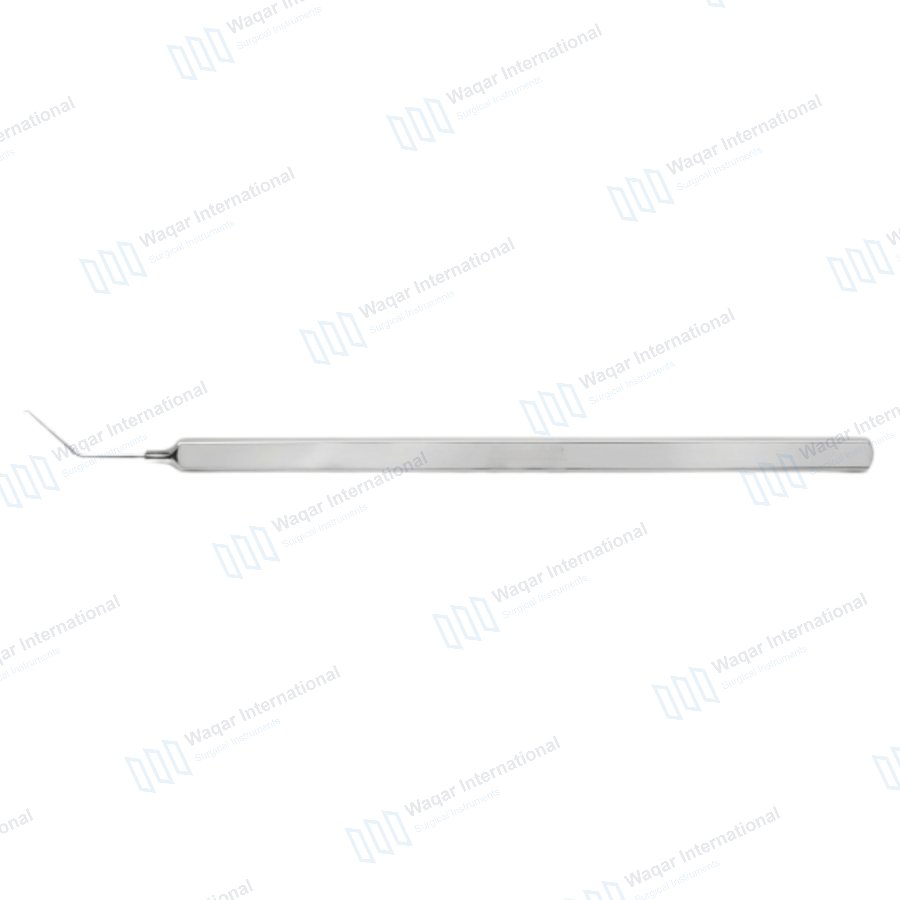 Sinskey II Lens Hook Angled Stainless Steel Ophthalmic Surgical — eye instruments manufactured by Waqar International, Sialkot