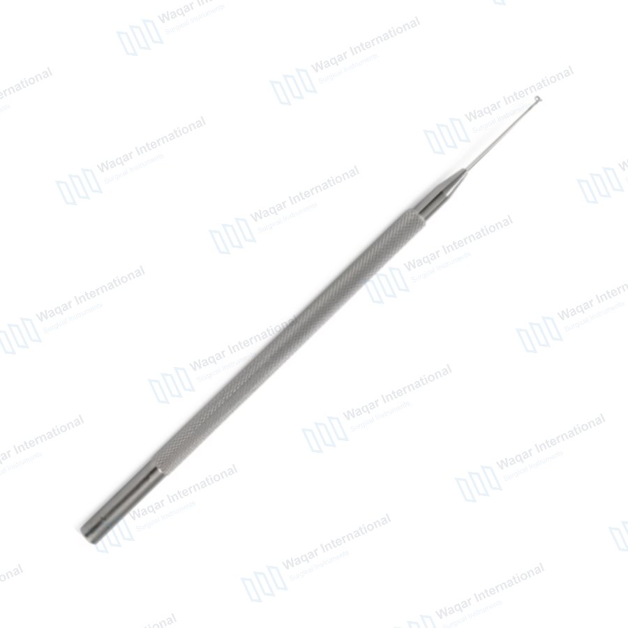 Rentsch Boat Hook with Guard Precision Eye Surgery — surgical instruments manufactured by Waqar International, Sialkot