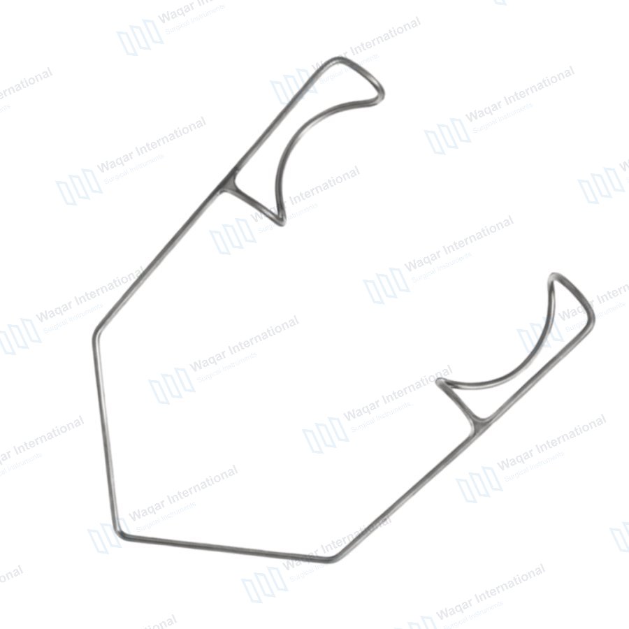 Barraquer Wire Speculum Large Reusable Eye Surgery Tool — surgical instruments manufactured by Waqar International, Sialkot