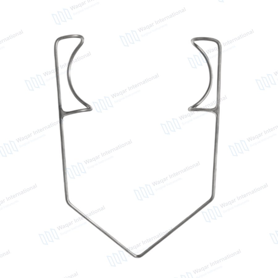 Barraquer Wire Speculum Large Ophthalmic Eyelid Retractor — eye instruments manufactured by Waqar International, Sialkot