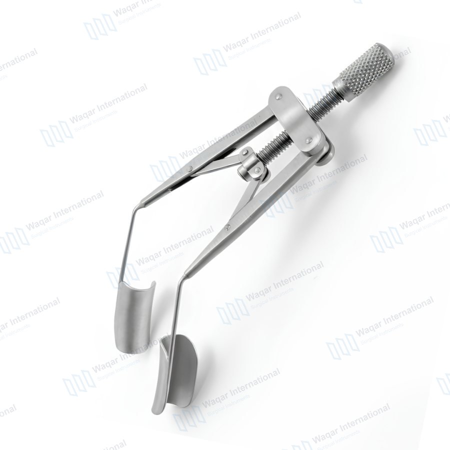 Lieberman Solid Speculum Large Stainless Steel Ophthalmic Surgical Instrument — eye instruments manufactured by Waqar International, Sialkot