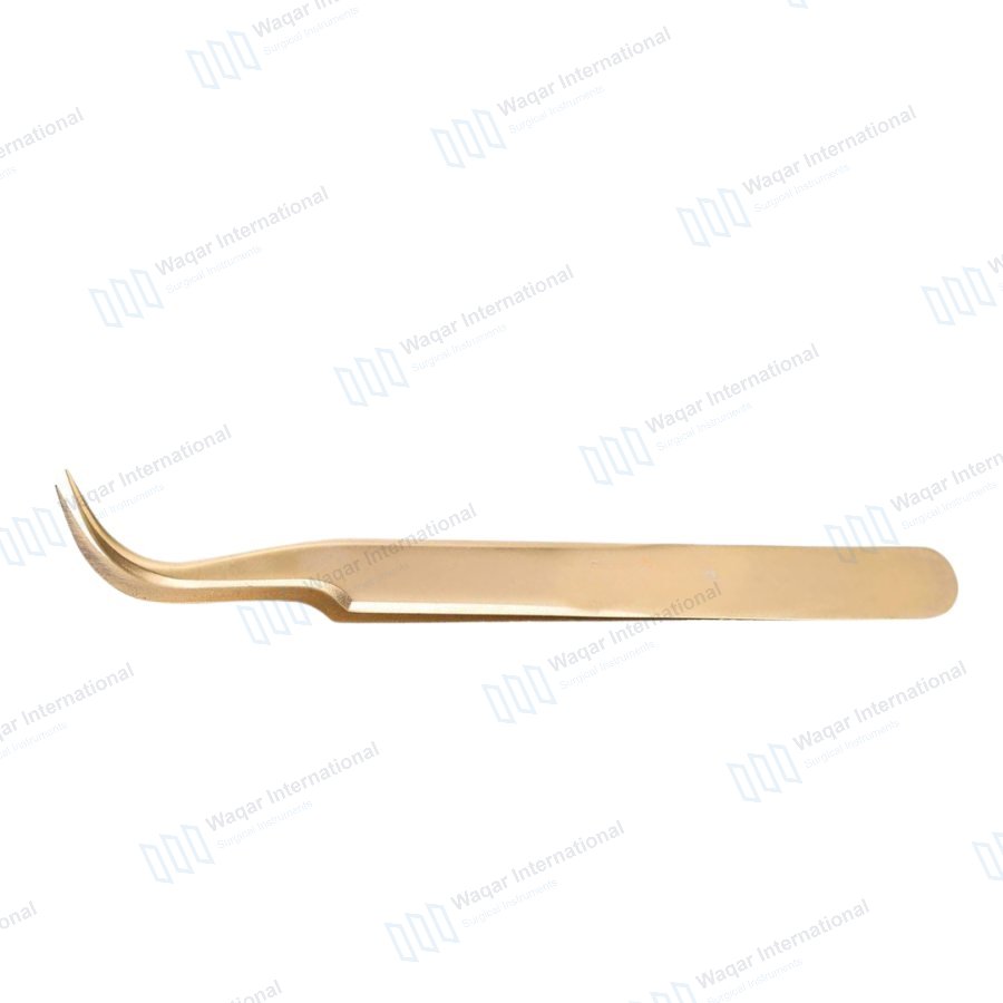 Eyelash Extension Tweezers Stainless Steel Precision Lash Application — beauty instruments manufactured by Waqar International, Sialkot