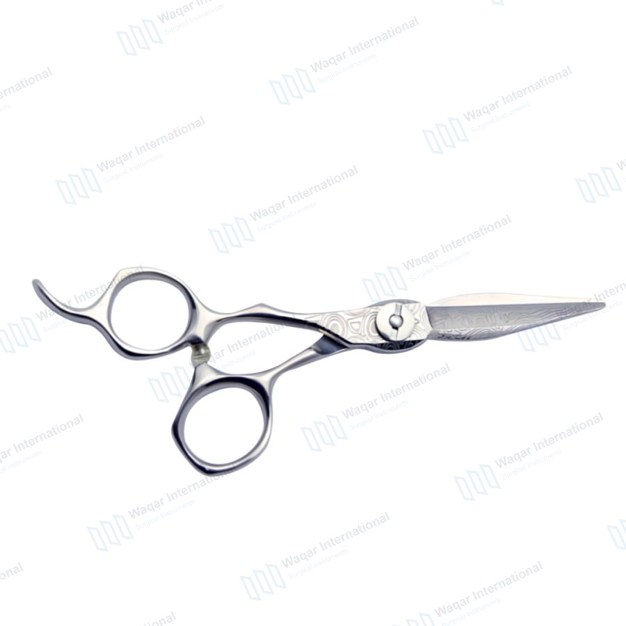 440C Stainless Steel Barber Scissors Razor Sharp Hair — beauty instruments manufactured by Waqar International, Sialkot
