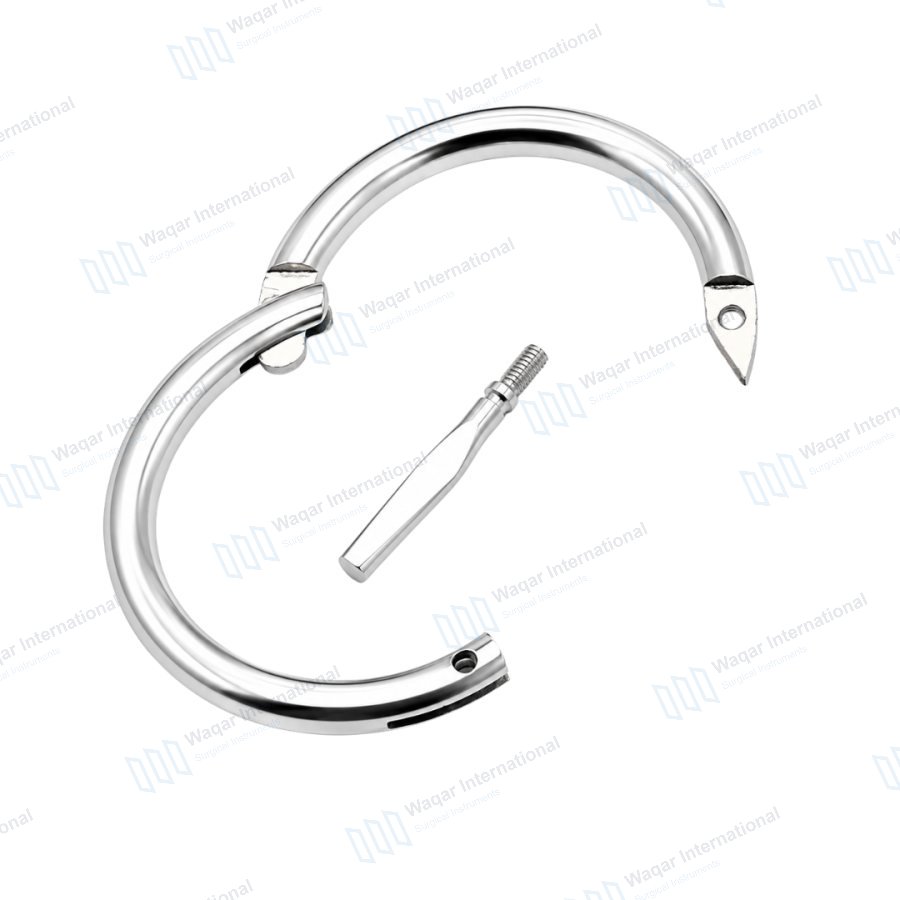 304 Stainless Steel Cow Nose Ring for Livestock — surgical instruments manufactured by Waqar International, Sialkot