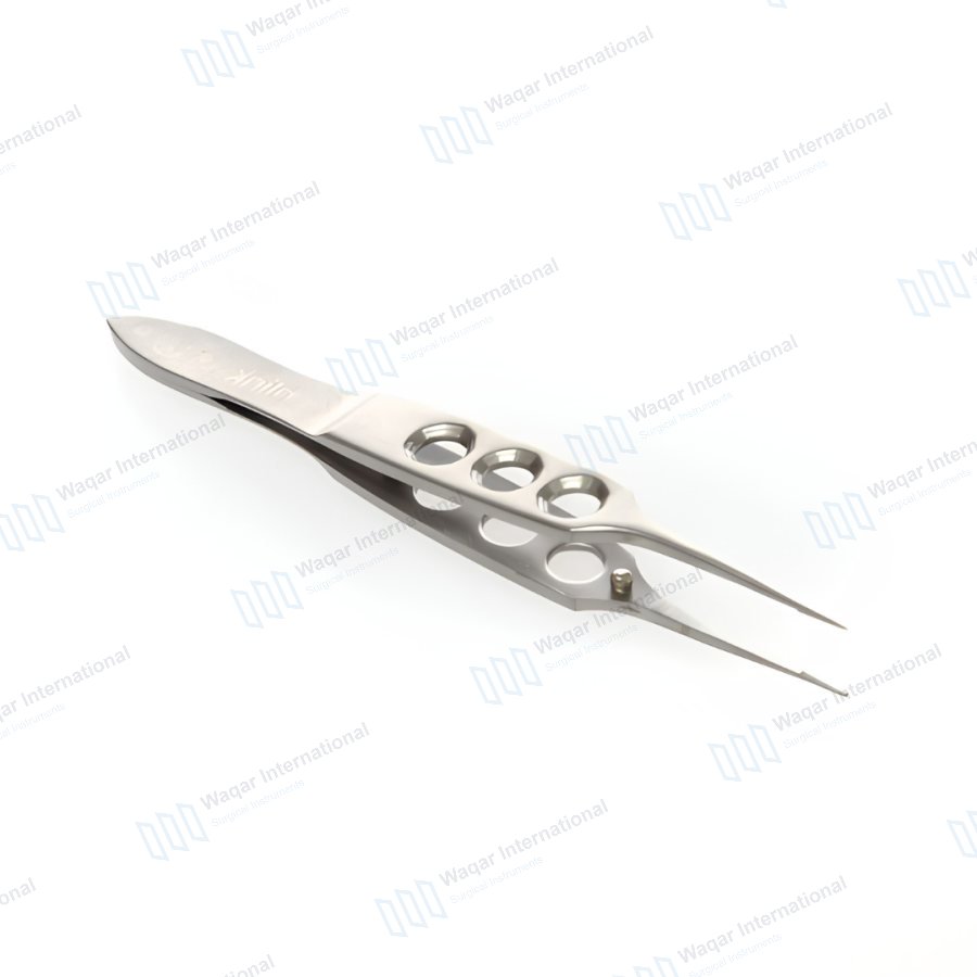 Bonn Micro Tissue Forceps Stainless Steel Ophthalmic Surgical Instrument — eye instruments manufactured by Waqar International, Sialkot