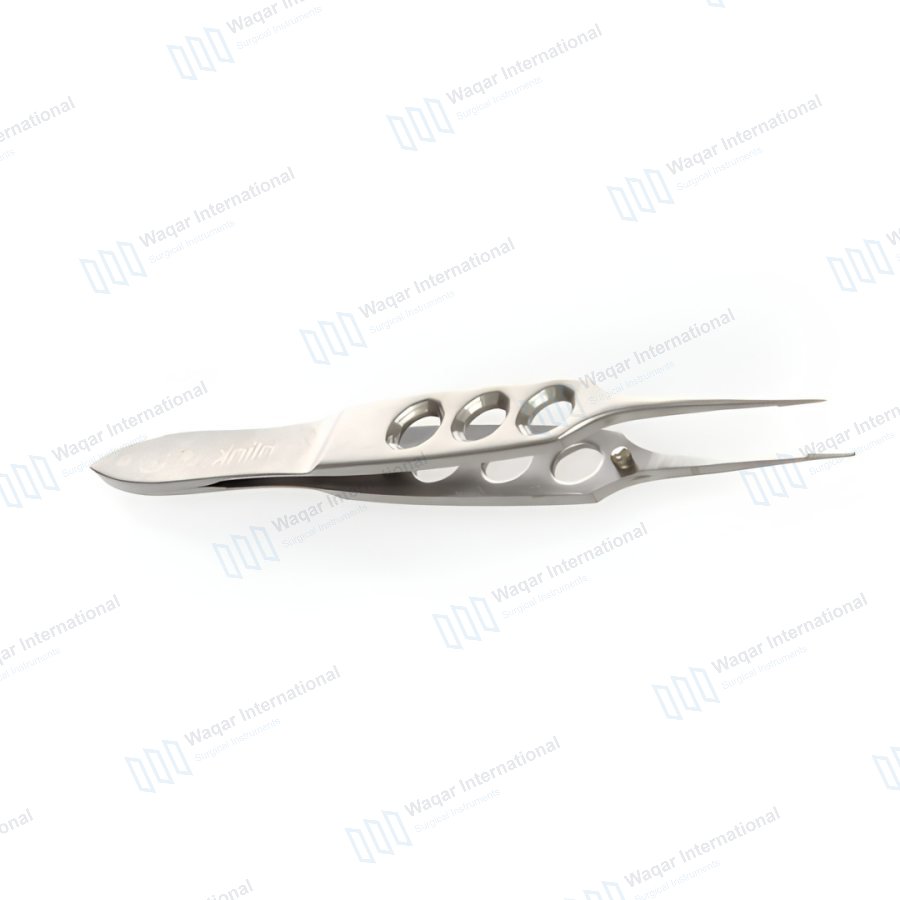Stainless Steel Bonn Micro Tissue Forceps Ophthalmic Microsurgery Instrument — eye instruments manufactured by Waqar International, Sialkot