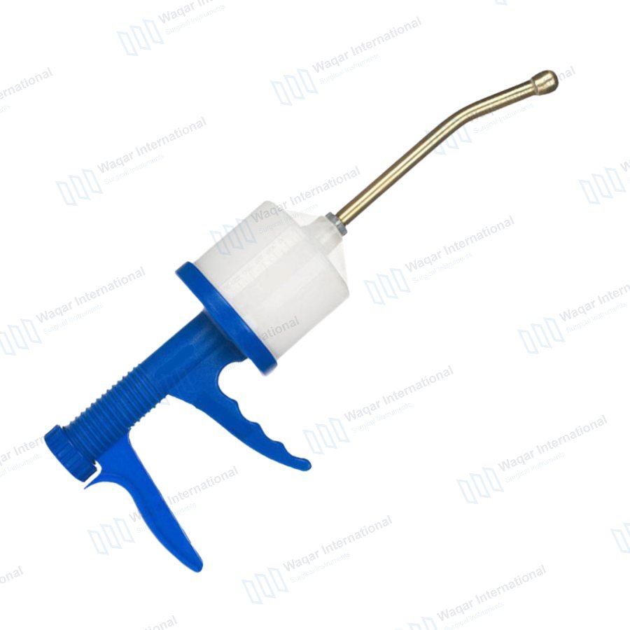 Veterinary Dosing Gun Stainless Steel Livestock — veterinary instruments manufactured by Waqar International, Sialkot