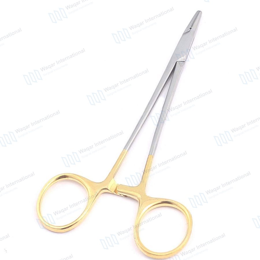 TC Crile Needle Holder Stainless Steel Surgical Needle — surgical instruments manufactured by Waqar International, Sialkot