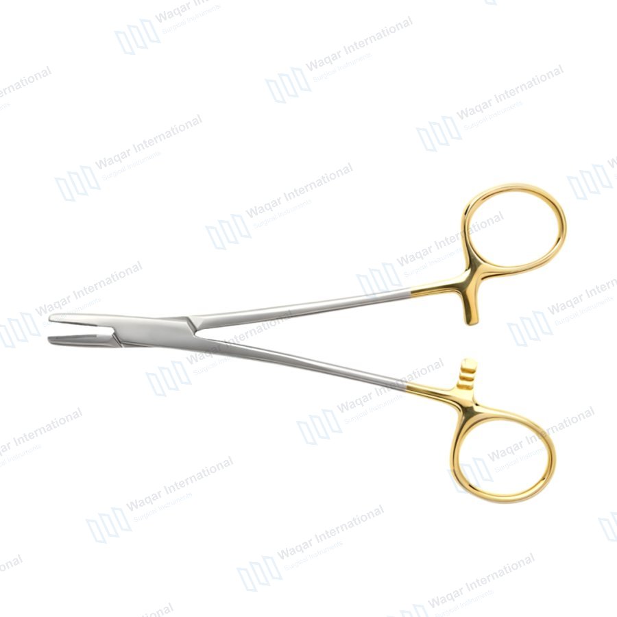 12cm TC Mayo Hegar Needle Holder — surgical instruments manufactured by Waqar International, Sialkot