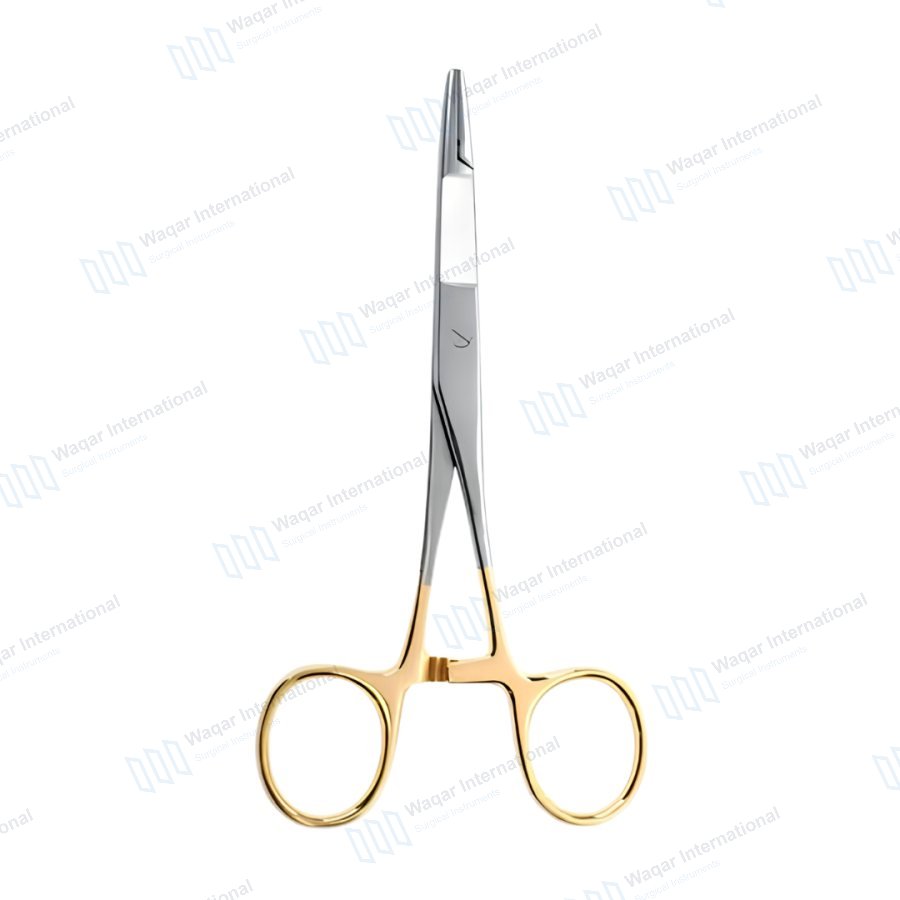 14cm TC Olsen Hegar Surgical Needle Holder — surgical instruments manufactured by Waqar International, Sialkot