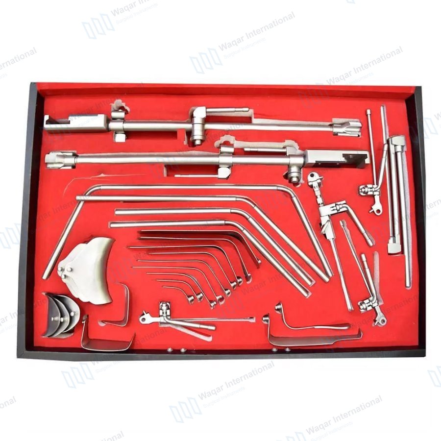 Stainless Steel Self Retaining Surgical Retractor Set — surgical instruments manufactured by Waqar International, Sialkot