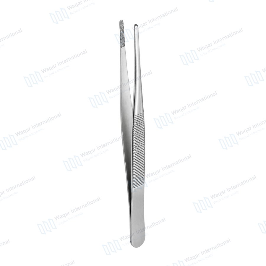 Dressing Tissue Forceps Stainless Steel Surgical Tweezer — beauty instruments manufactured by Waqar International, Sialkot