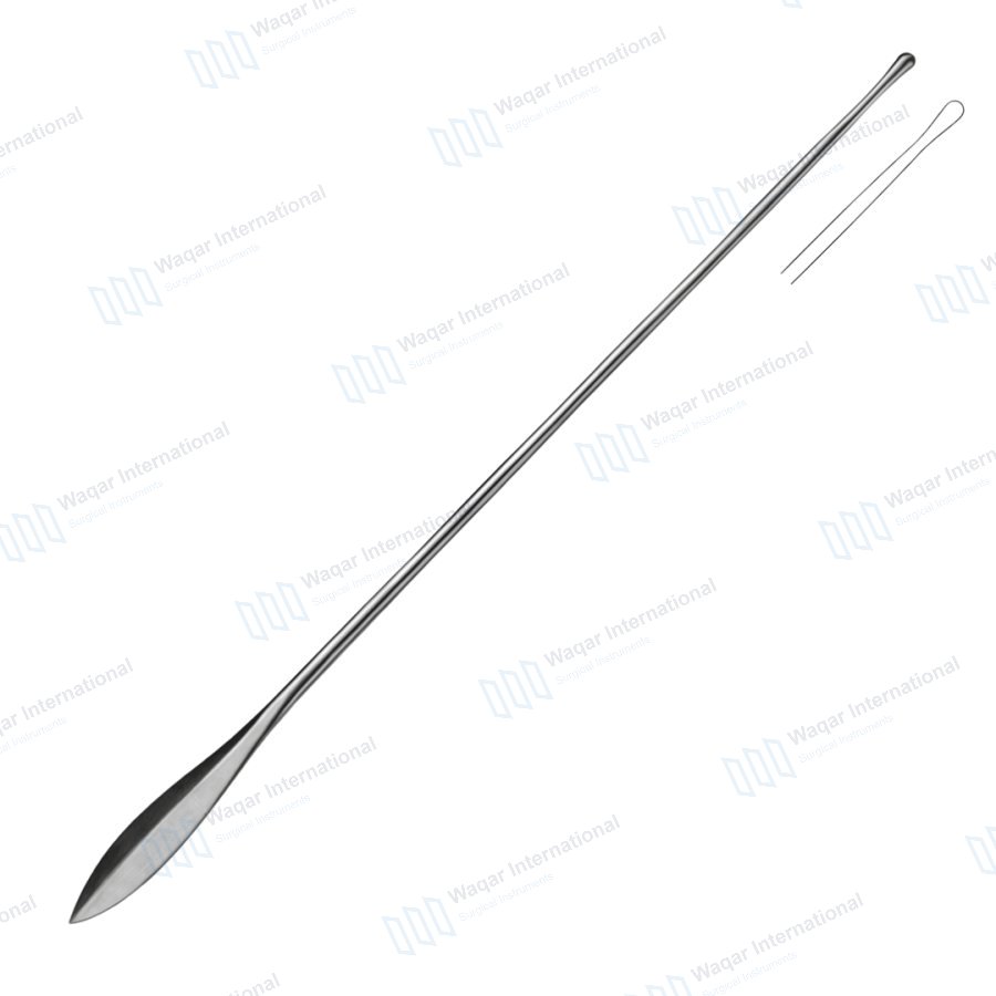 Surgical Probe with Eye Reusable Stainless Steel Medical Diagnostic — surgical instruments manufactured by Waqar International, Sialkot