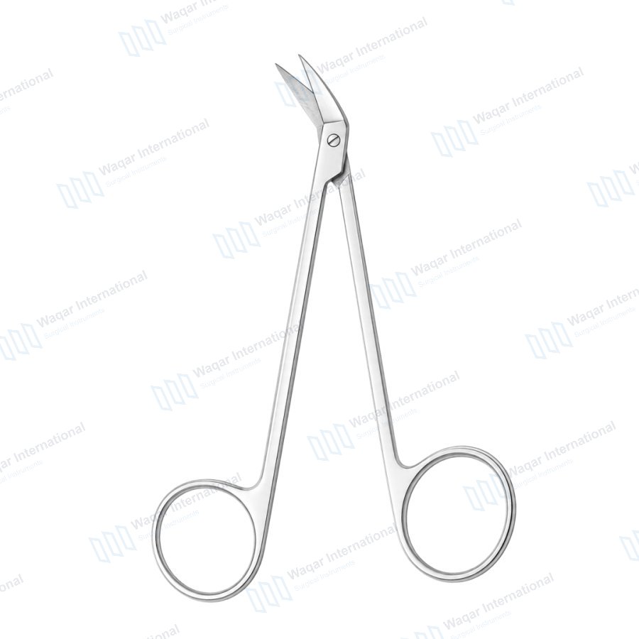 Potts Smith Scissors 25 Degree Angled Stainless Steel Vascular — surgical instruments manufactured by Waqar International, Sialkot