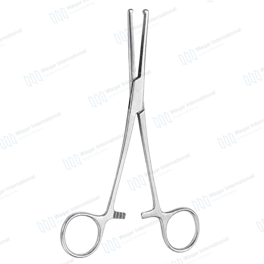 Surgical Rochester Ochsner Straight Clamp Precision Tissue Holding Forceps — surgical instruments manufactured by Waqar International, Sialkot