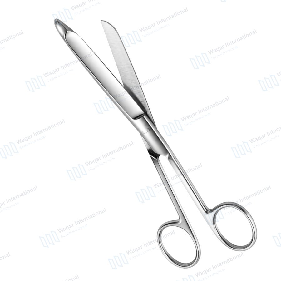 Reusable Steel Enterotome Scissors Veterinary Gastrointestinal Surgical Instrument — veterinary instruments manufactured by Waqar International, Sialkot