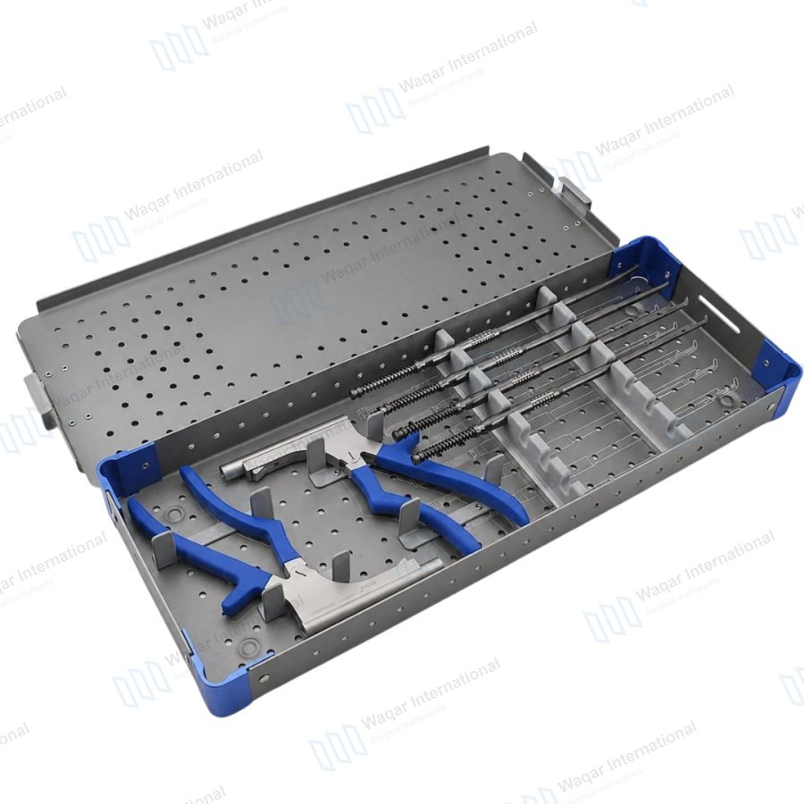 UBE Lumbar Spine Surgery Instrument Set Endoscopic Spinal — laparoscopy surgery manufactured by Waqar International, Sialkot