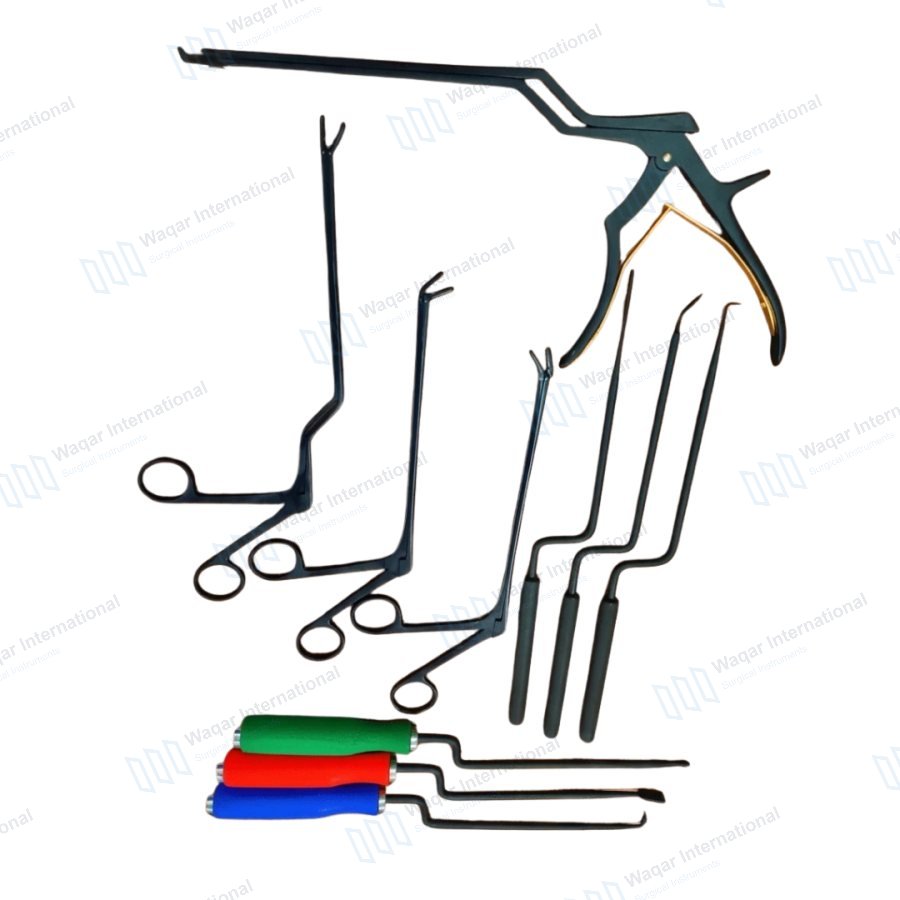 Basic MIS Lumbar Surgery Instrument Set Minimally Invasive — surgical instruments manufactured by Waqar International, Sialkot