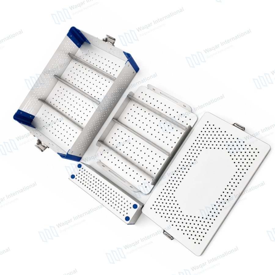 DHS Box Medium Orthopedic Trauma Instrument Set Dynamic — orthopedic instruments manufactured by Waqar International, Sialkot