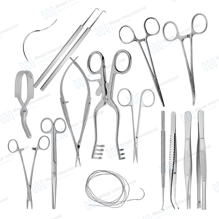 Surgeon Choice Cardiovascular Operation Set Heart — surgical instruments manufactured by Waqar International, Sialkot