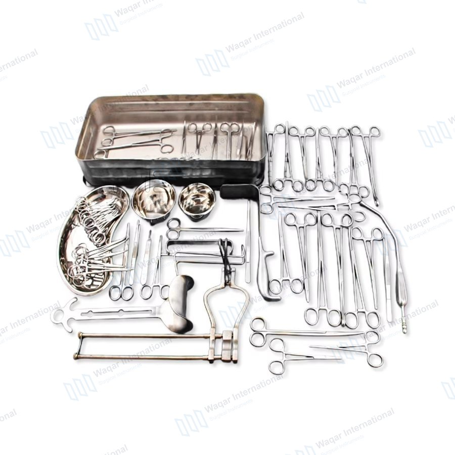 Cesarean Section Instrument Set OB GYN Surgical — surgical instruments manufactured by Waqar International, Sialkot