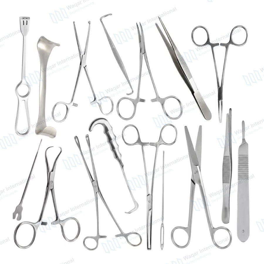 Advanced Balloon Laser Angioplasty Instrument Set Cardiovascular — surgical instruments manufactured by Waqar International, Sialkot