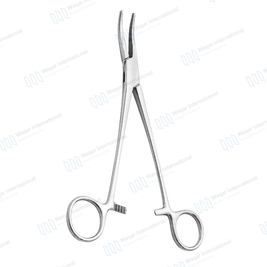 Schnidt Tonsil Forceps Curved Hemostatic Surgical Instrument Set — ent instruments manufactured by Waqar International, Sialkot