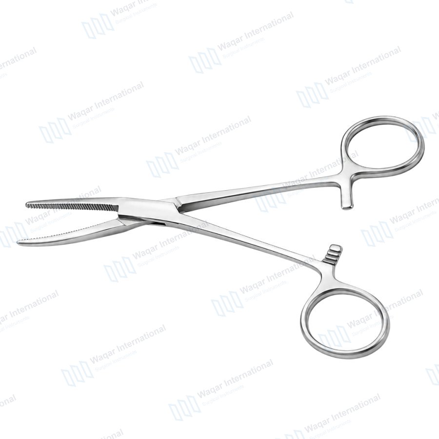 Hartman Hemostat Forceps Curved Surgical Clamping Tool — surgical instruments manufactured by Waqar International, Sialkot