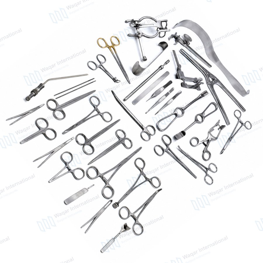 Basic Pediatric Surgical Kit General Surgery Instruments for Pediatric — surgical instruments manufactured by Waqar International, Sialkot