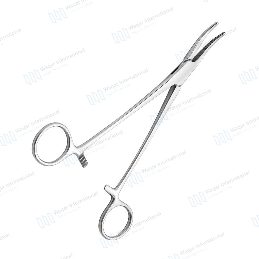Schnidt Tonsil Hemostatic Forceps Curved Surgical — ent instruments manufactured by Waqar International, Sialkot