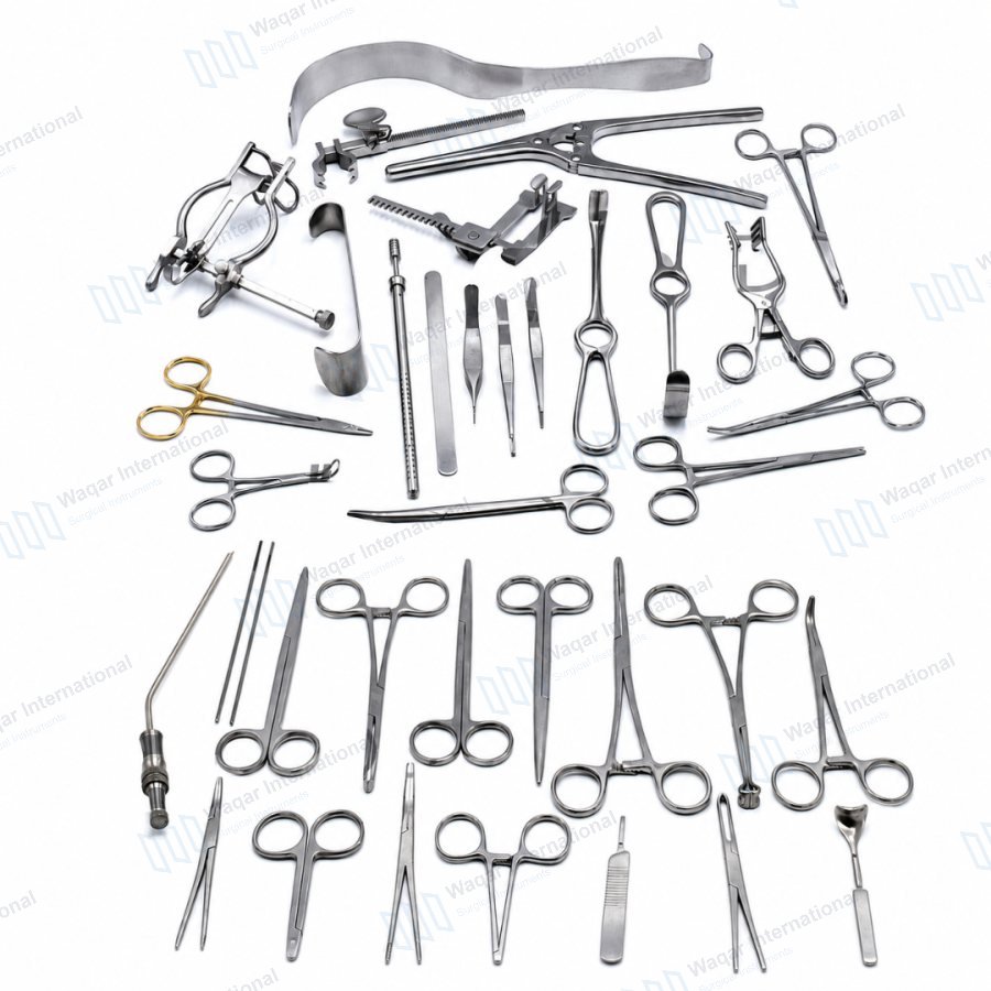 Basic Pediatric Surgery Instrument Set Child Surgery Kit — surgical instruments manufactured by Waqar International, Sialkot