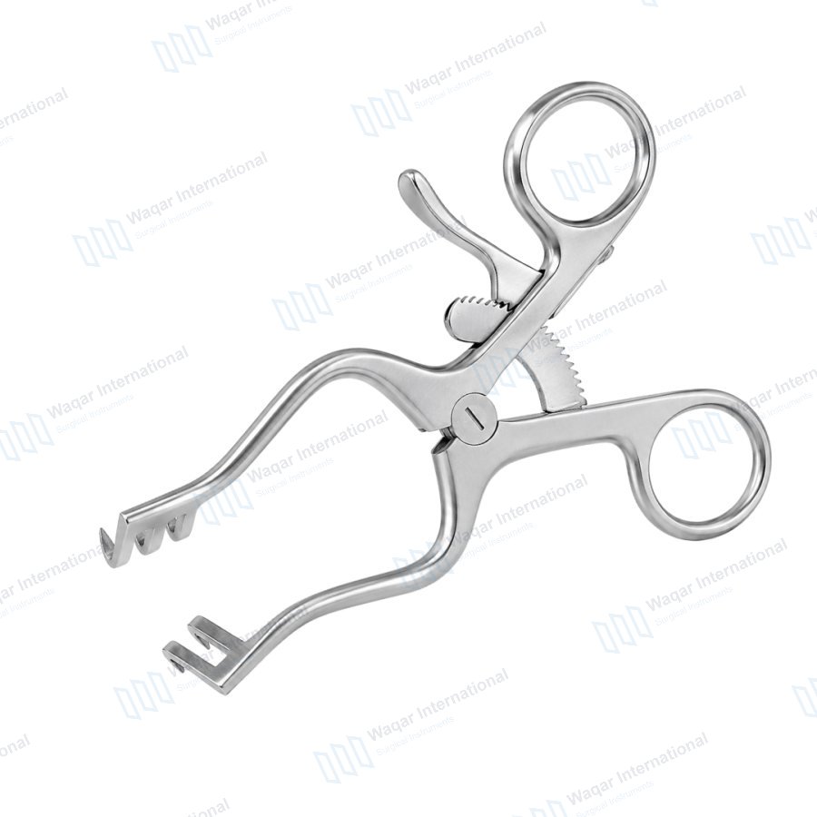Weitlaner Sharp Retractor Self Retaining Surgical Instrument for Deep — orthopedic instruments manufactured by Waqar International, Sialkot