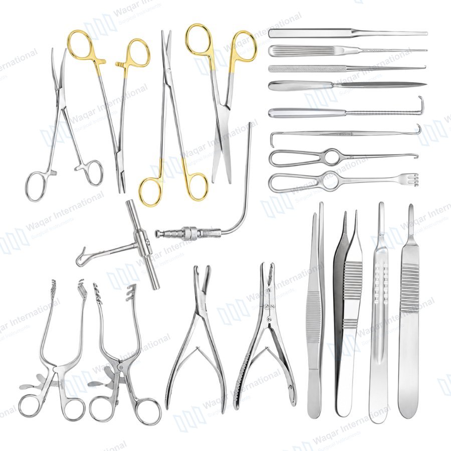 Stainless Steel Amputation Surgical Instrument Kit Orthopedic Surgery Tools — orthopedic instruments manufactured by Waqar International, Sialkot