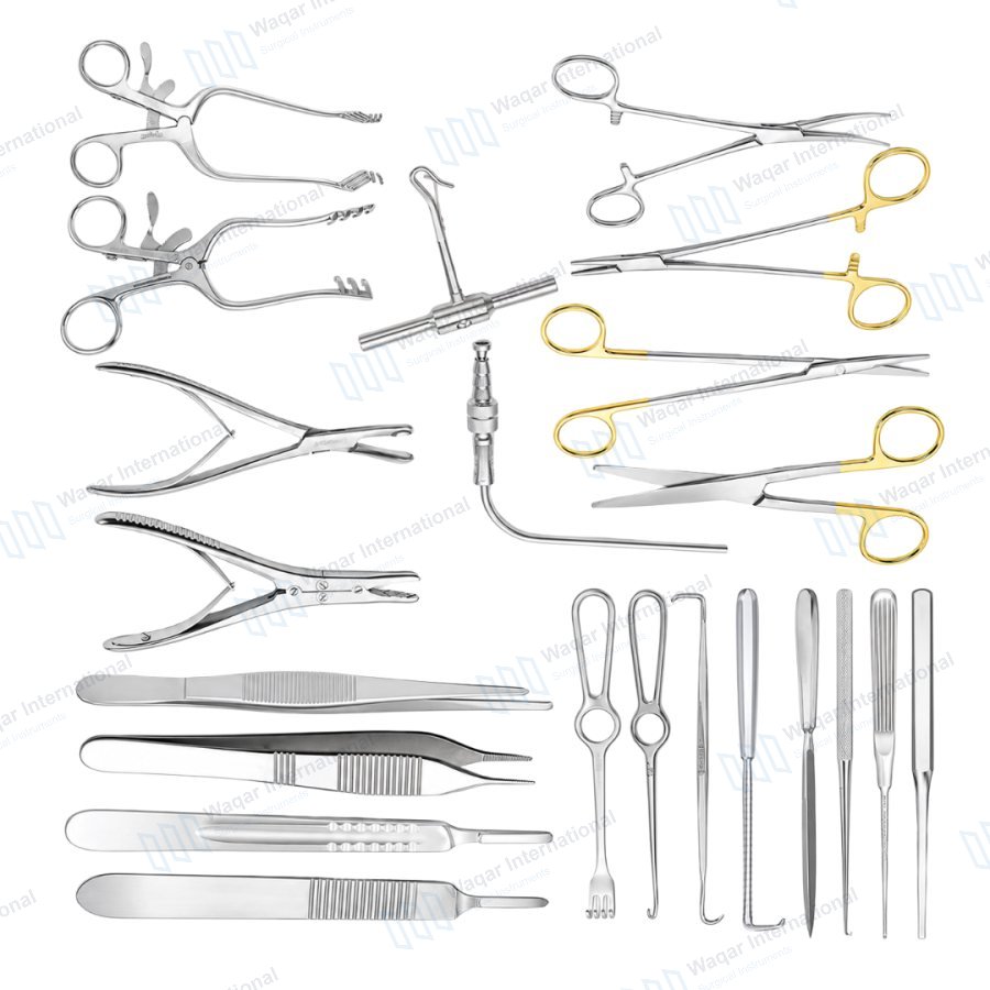 Stainless Steel Amputation Surgery Instrument Set for Limb — orthopedic instruments manufactured by Waqar International, Sialkot