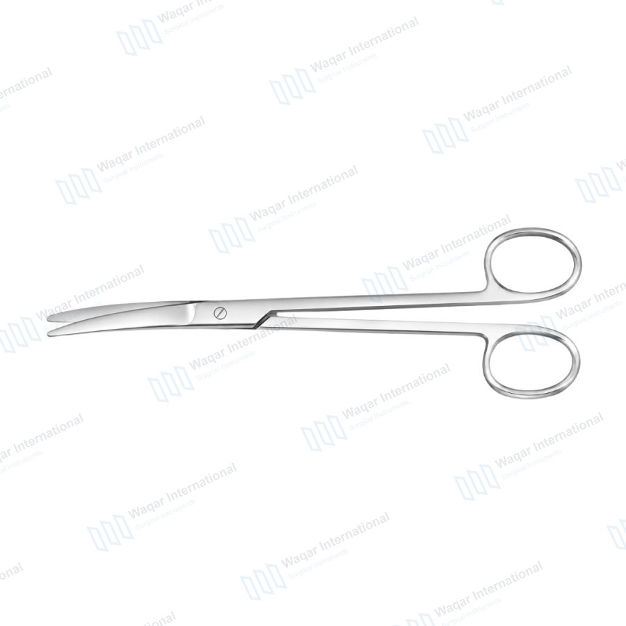 Angled Surgical Scissors for General Surgery — surgical instruments manufactured by Waqar International, Sialkot