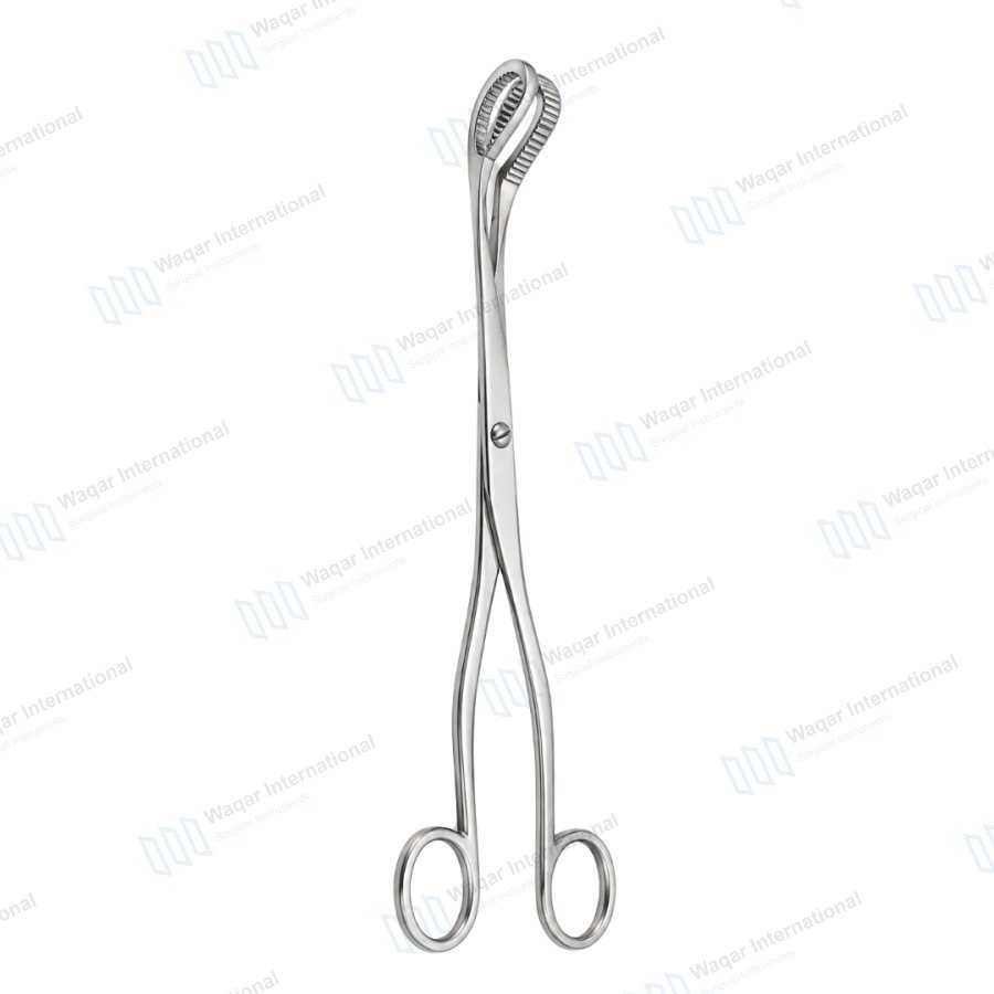 McClintock Steel Ovum Forceps Reusable Gynecological Instrument — surgical instruments manufactured by Waqar International, Sialkot