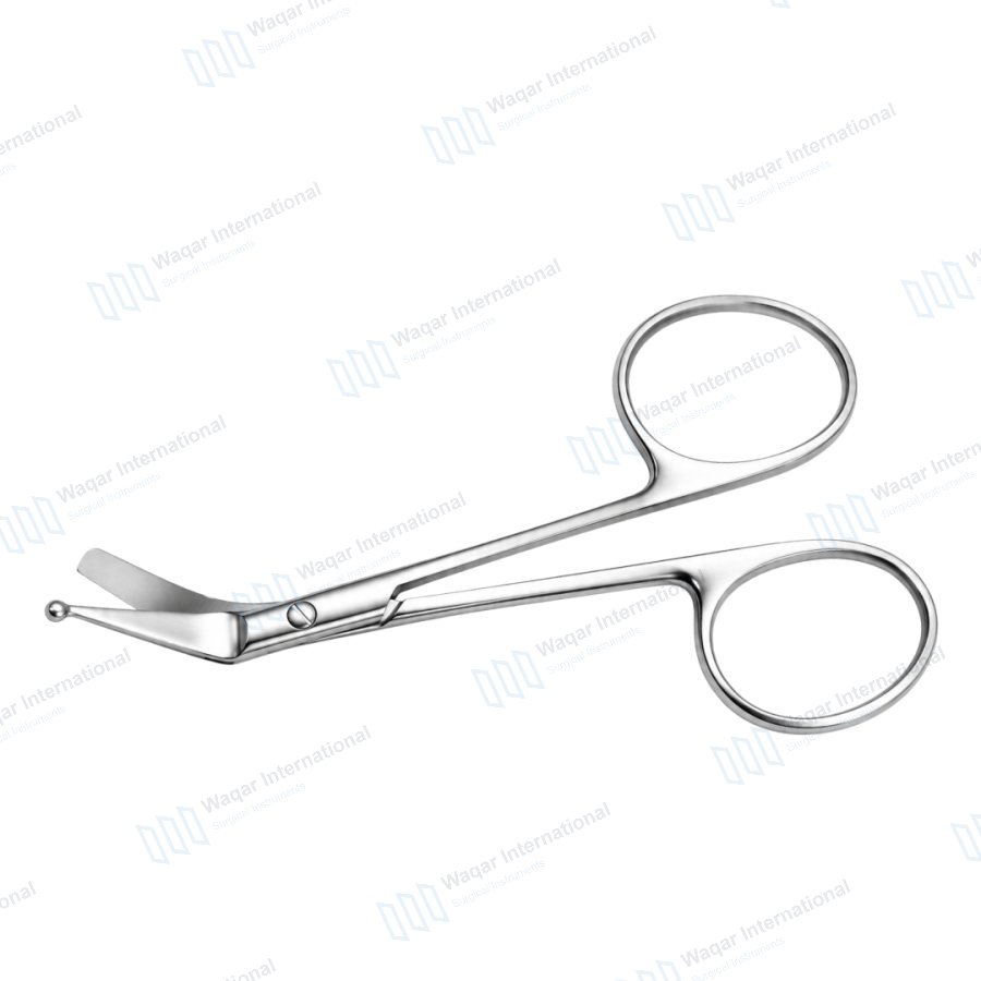 Ostomy Scissors Medical Surgical Tool Steel for Fine Stoma — surgical instruments manufactured by Waqar International, Sialkot