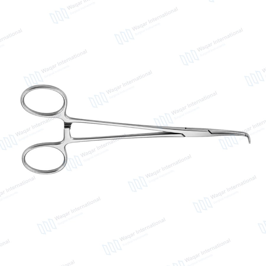 Angled Surgical Forceps Stainless Steel Instrument for Precise — surgical instruments manufactured by Waqar International, Sialkot