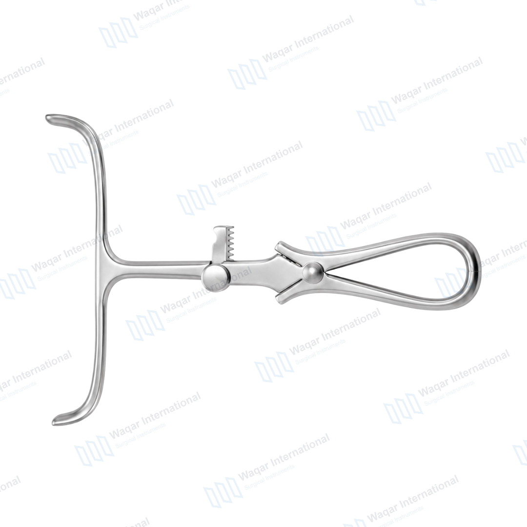 Axis Traction Forceps Stainless Steel Obstetric Delivery Instrument — surgical instruments manufactured by Waqar International, Sialkot