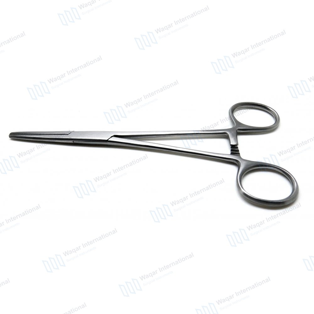 Crile Artery Forceps Straight Stainless Steel Reusable Surgical Hemostatic — surgical instruments manufactured by Waqar International, Sialkot