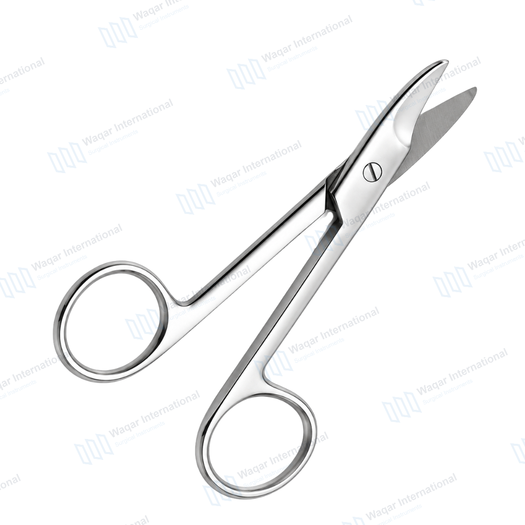 Crown Collar Scissors Dental Cutting Instrument Fine Surgical — surgical instruments manufactured by Waqar International, Sialkot