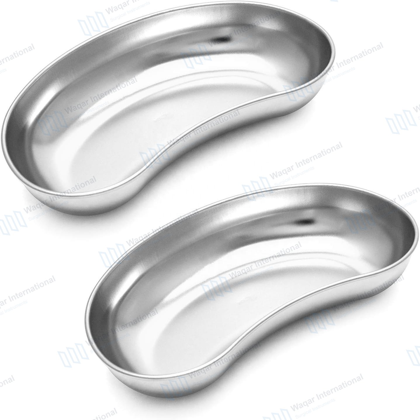 Size Kidney Shaped Emesis Basin Stainless Steel Surgical — surgical instruments manufactured by Waqar International, Sialkot